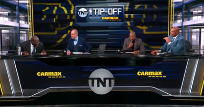 Charles Barkley had Shaq and the TNT crew in tears after he cursed by accident on live TV