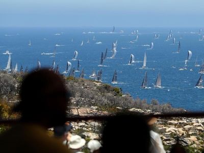 Sydney-Hobart yacht washes up on island