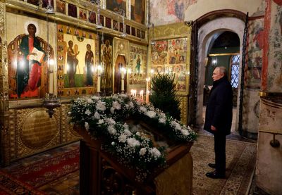 Ukraine war news – live: Putin praises Russian Orthodox Church for supporting war