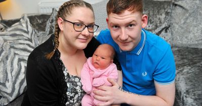 Annan couple celebrate arrival of New Year baby