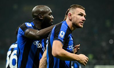 Dzeko serves up Napoli’s first loss as Inter leave no scraps in midweek feast
