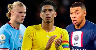 Liverpool learn huge Jude Bellingham price tag as two England stars beat Kylian Mbappe