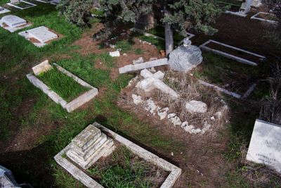 Israeli police arrest two over Jerusalem cemetery vandalism