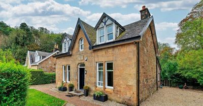 Stylish family home just 20 minutes from Glasgow’s city centre hits the market