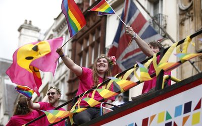Three percent in England and Wales identify as lesbian, gay or bisexual -census