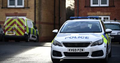 Forensic officers at scene as man attacked and another arrested