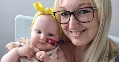 Baby diagnosed with brain tumour after mum notices unusual symptoms