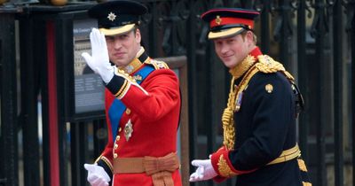 Harry held up pair of underpants in room full of shocked royals at William's wedding