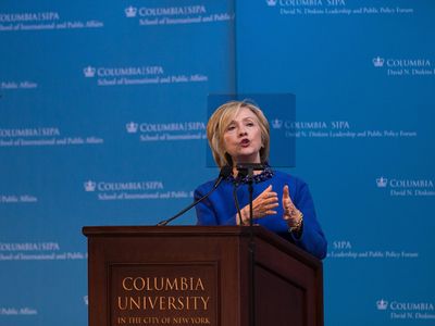 Hillary Clinton joins Columbia University as a professor and fellow in global affairs