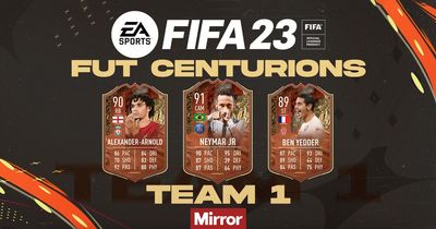 FIFA 23 FUT Centurions Team 1 revealed featuring Neymar Jr and Liverpool duo
