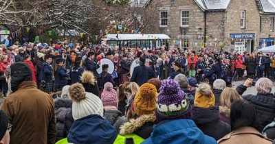 Three thousand revellers enjoy New Year’s Day street party in Pitlochry