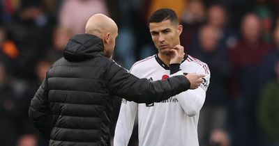 Dwight Yorke details ‘unhappy’ chat with Cristiano Ronaldo about 'demands' for Man United boss Erik ten Hag