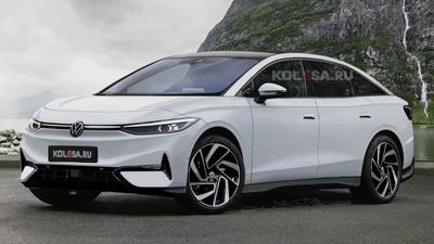 Volkswagen ID.7 Rendering Shows What New Electric Sedan Could Look Like