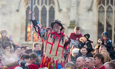 ‘A big day’: Lincolnshire villagers hail return of Haxey Hood game