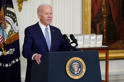 ‘We the people prevailed’: Biden hails law enforcement on anniversary of January 6 Capitol attack