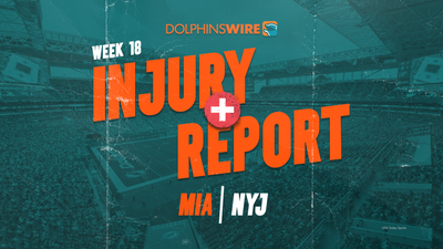 Dolphins final Week 18 injury report: 8 players up in the air vs. Jets