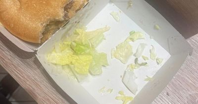 Scots woman 'embarrassed' by Mcdonald's staff after 'finding caterpillar in burger'