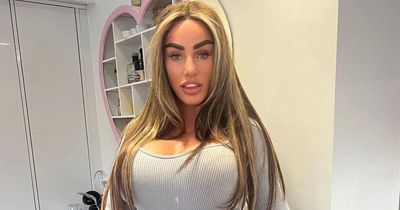 Katie Price dresses up as a bondage bunny for first Only Fans shoot with her new boobs