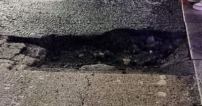 Glasgow man hits out at 'crater' of a pothole needing fixed for over a year on Paisley Road West