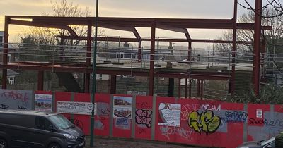 Frustration as abandoned building site next to Nottingham homes becomes a rubbish dump