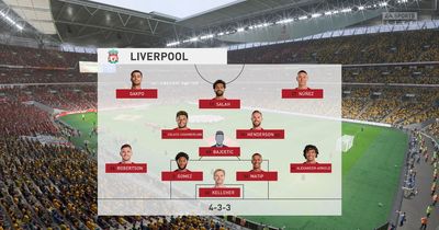 We simulated Liverpool vs Wolves to get an FA Cup score prediction