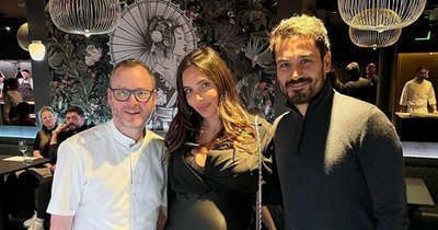 She said Manchester had 'horrible food everywhere, everything frozen'...but now Man City star's wife has hailed her 'favourite restaurant' in city