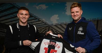 Newcastle United supporters send 'world class' Kieran Tripper message on anniversary