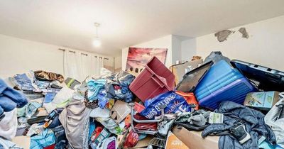 Spacious two-bedroom home on sale for £70k but it's packed with rubbish