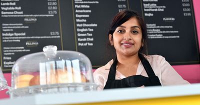 The quirky new cafe in an old toilet block that sells samosa burgers