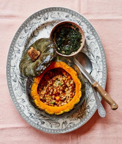 Stunning alternative Sunday lunches: Thomasina Miers’ recipe for whole roast squash