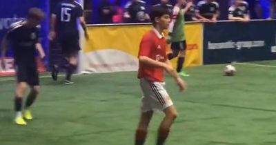 'Natural baller' - Manchester United fans go wild for academy youngster Shea Lacey's stunning solo goal