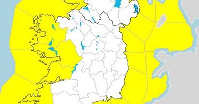 Met Eireann issues new Status Yellow alert with four counties hit by thunder and lightning