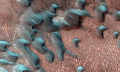 Look: Incredible images reveal winter on Mars as seen from space