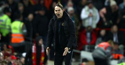 Julen Lopetegui insists Wolves were robbed of win at Liverpool: "It's not offside"