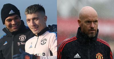 Lisandro Martinez agrees with Casemiro as Erik ten Hag makes Man United transfer U-turn