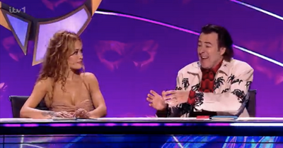 The Masked Singer Rita Ora stuns in low cut nude dress ahead of music comeback