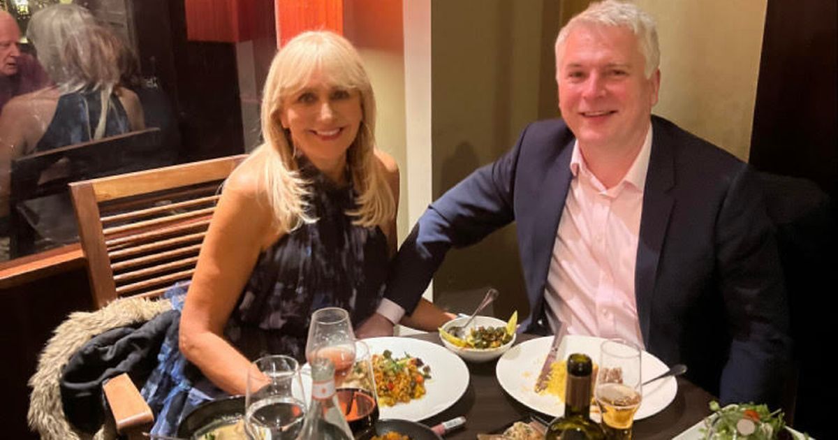 Miriam O'Callaghan celebrates birthday with husband…