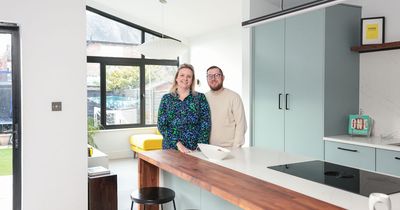 Couple give their £162,000 three-bed house a Grand Designs-style makeover - now it's worth £500,000