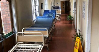 Dozens of beds lying empty and unused at military hospitals as country battles raging trolley crisis