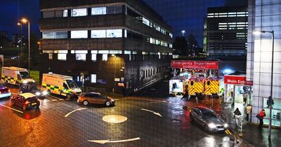 Two Glasgow hospitals 'close to collapse' as 27 ambulances queue outside Royal Infirmary