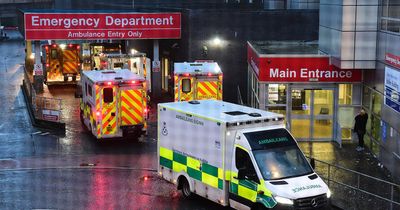 Hospitals in crisis as '27 ambulances outside A&E and patients treated in corridors'