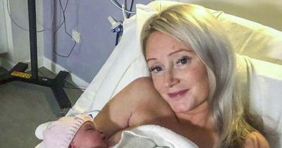 Mum forced to give birth on DRIVEWAY after being sent away from hospital