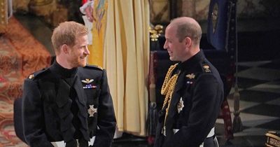 Prince William 'sulked the night before Harry's wedding' after decision by prince