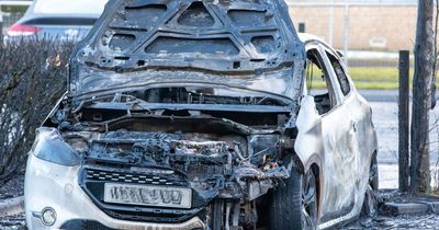 Addiewell prison firebomb probe as six cars 'belonging to jail officers' torched