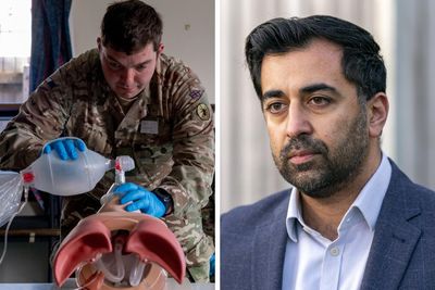 'It's not a panacea': Humza Yousaf rejects calls for army to plug NHS staffing hole