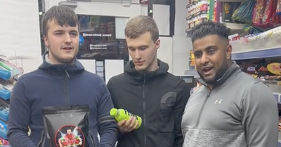 Edinburgh lads travel 220 miles to get their hands on Prime drink