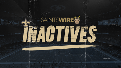 Saints announce inactive players vs. Panthers in Week 18