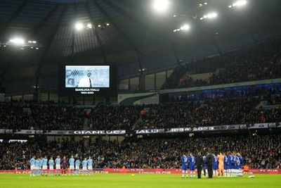 Chelsea fans pay touching tribute to Gianluca Vialli ahead of FA Cup tie at Man City