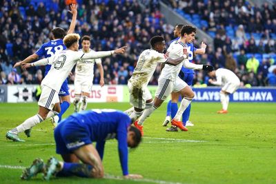 Leeds fight back to secure 2-2 FA Cup third-round draw at Cardiff