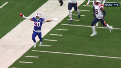 The Bills’ first play since Damar Hamlin’s injury was a 96-yard kickoff return touchdown